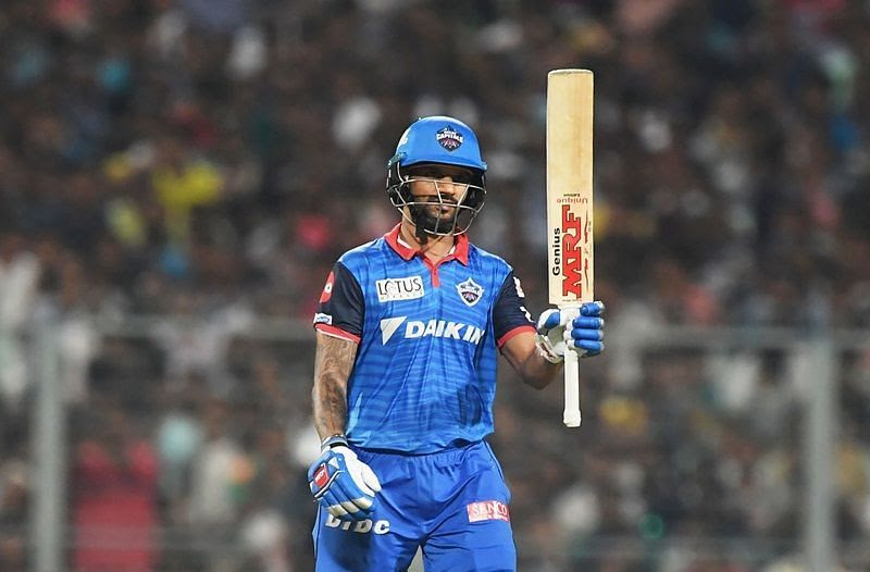 Shikhar Dhawan proved to be the main pillar for Delhi Capitals in IPL 2019. (Image courtesy - IPLT20/BCCI)